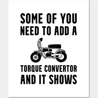 Mini Bike Add a Torque Convertor Posters and Art